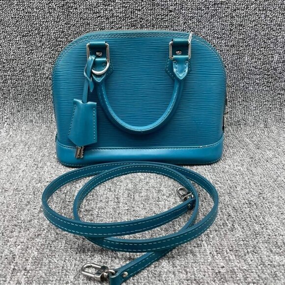 100% Authentic Louis Vuitton Alma Epi Leather Satchel Bag 480-081024 - Picture 2 of 16